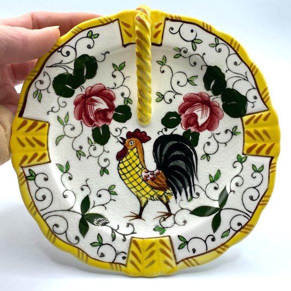 Ucagco Dining Vintage Ucagco Ceramicsjapan Early Provincial Rooster